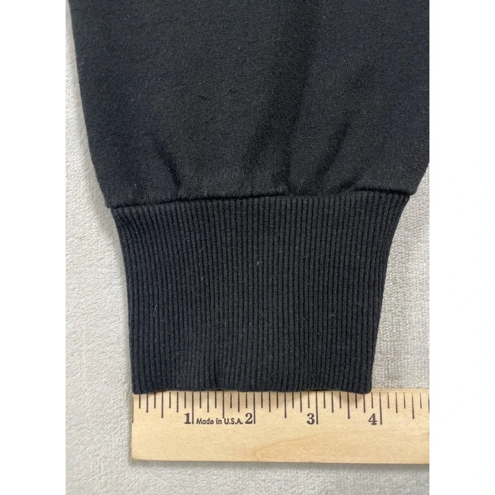 True Religion Sweatpants Men's L Black Joggers Big Horseshoe Logo Lounge